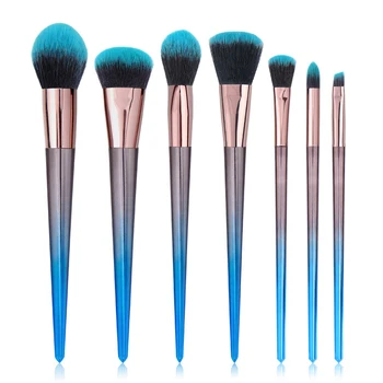 makeup brushes 7 pcs diamond gradient peacock blue makeup brush cosmetic beauty makeup tool kit
makeup brushes 7 pcs diamond gradient peacock blue makeup brush cosmetic beauty makeup tool kit