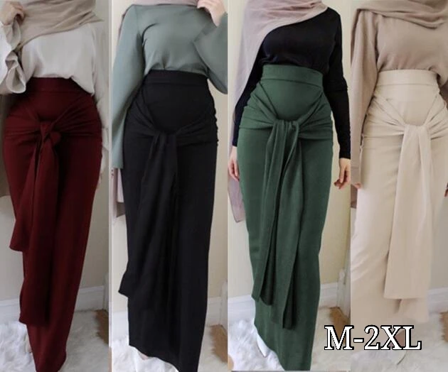 2022 Women Belt Skirt Long Jumpsuit Muslim Bottoms Bandage Pencil Skirts Islamic Lace Up Bodycon Abaya Jilbab Knitting Cotton Du
2022 Women Belt Skirt Long Jumpsuit Muslim Bottoms Bandage Pencil Skirts Islamic Lace Up Bodycon Abaya Jilbab Knitting Cotton Du