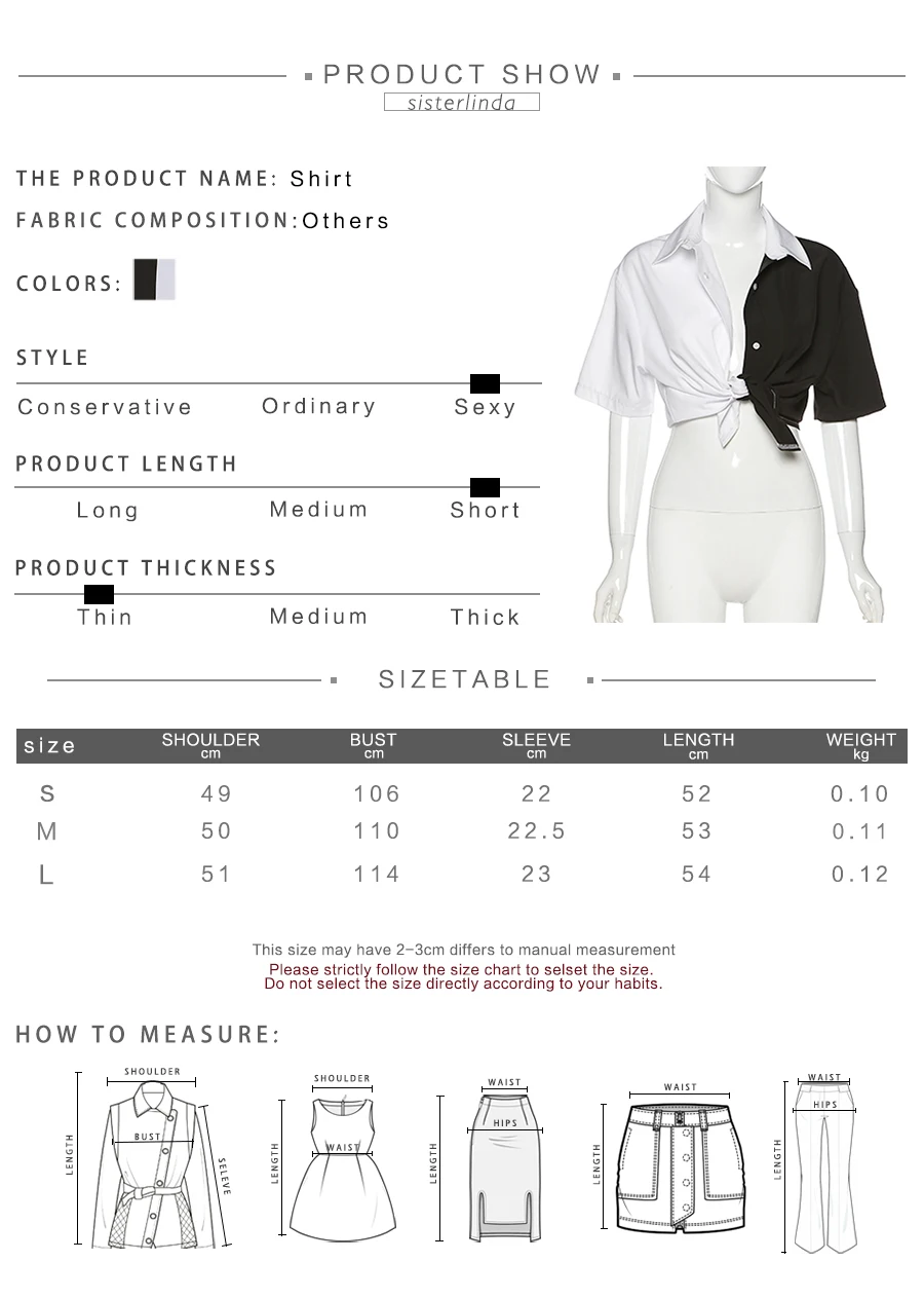 Sisterlinda Black White Patchwork T Shirt Women Tops Short Sleeves Tee Casual Simple Fashion College Hip Hop Top Mujer T-shirts Sisterlinda Black White Patchwork T Shirt Women Tops Short Sleeves Tee Casual Simple Fashion College Hip Hop Top Mujer T-shirts