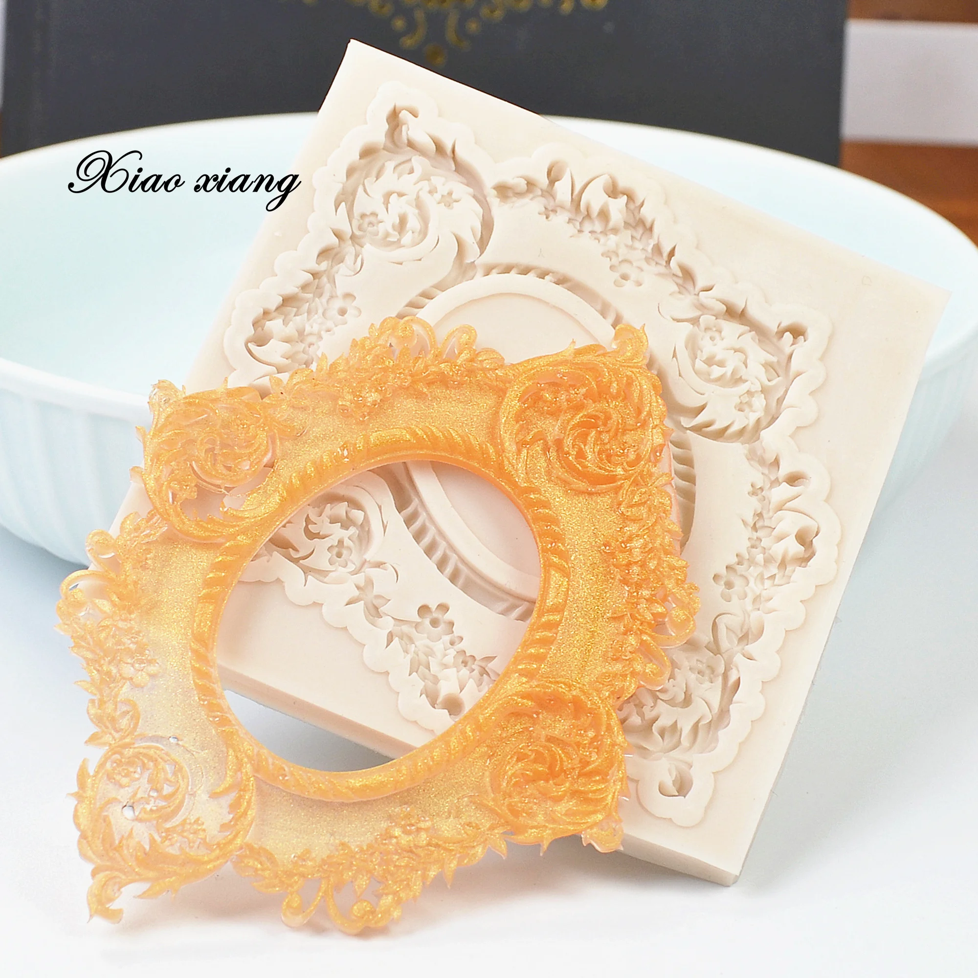 Frame Silicone Molds Fondant Moulds Cake Decorating Tools Lace Photo Frame Chocolate Molds,Kitchen Baking Accessories
Frame Silicone Molds Fondant Moulds Cake Decorating Tools Lace Photo Frame Chocolate Molds,Kitchen Baking Accessories