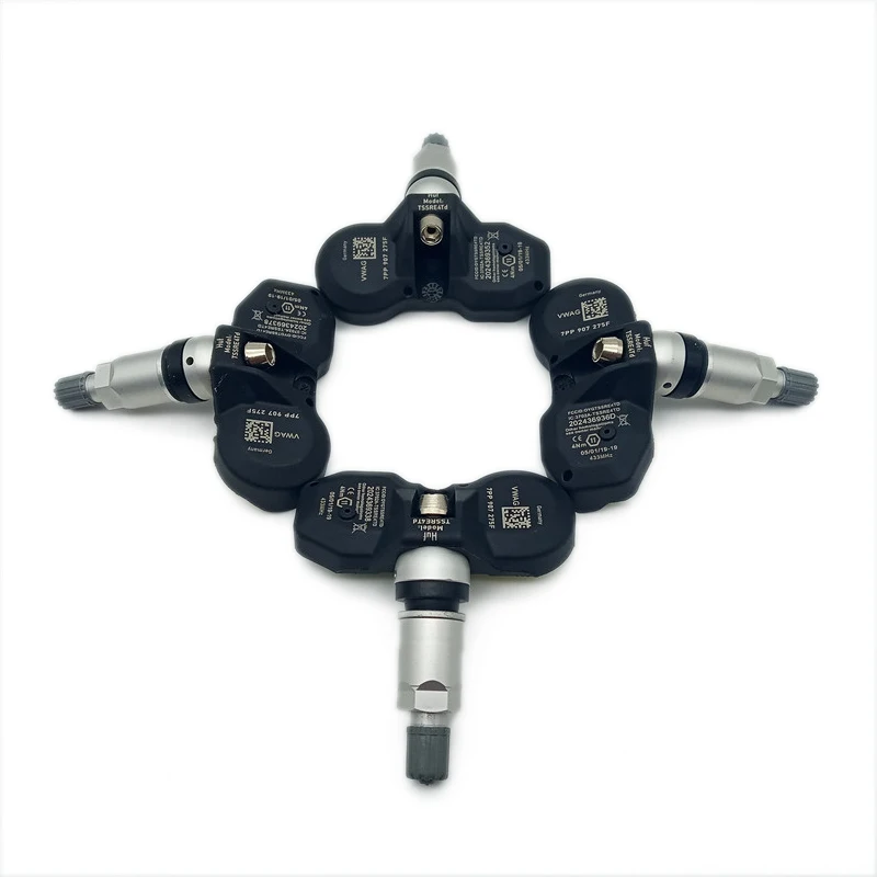 4Pcs 7PP907275F For Audi A4 A6 A8 Q7 R8 For Volkswagen TPMS Tire Pressure Monitor System Sensor 7PP-907-275F 433MHZ
4Pcs 7PP907275F For Audi A4 A6 A8 Q7 R8 For Volkswagen TPMS Tire Pressure Monitor System Sensor 7PP-907-275F 433MHZ