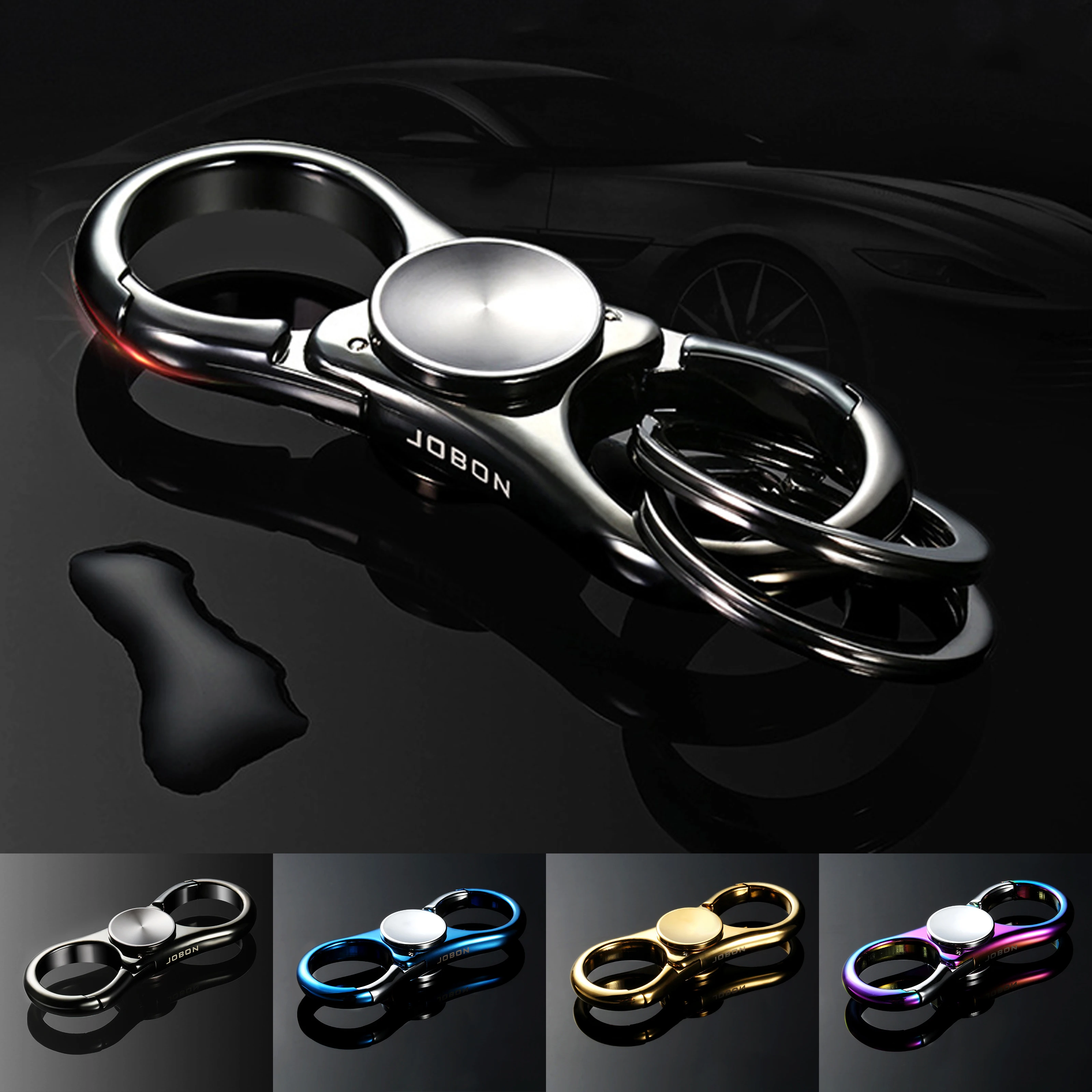 Fingertip Gyro Keychain Men's Waist Hanging Multi-function Car Key Pendant Key Chain for Vespa 180ss Honda Crosstour Accord
Fingertip Gyro Keychain Men's Waist Hanging Multi-function Car Key Pendant Key Chain for Vespa 180ss Honda Crosstour Accord