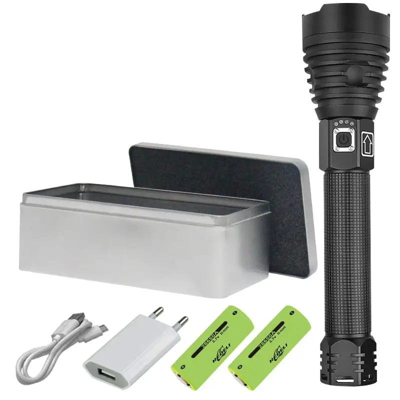 Genuine product xhp90 most powerful led flashlight led torch xhp70 xhp50 zoom tactical flash light usb rechargeable hand lamp
Genuine product xhp90 most powerful led flashlight led torch xhp70 xhp50 zoom tactical flash light usb rechargeable hand lamp