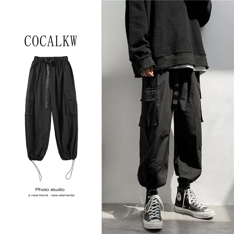 Autumn Straight Casual Pants Men's Fashion Solid Color Multi-pocket Cargo Pants Men Streetwear Loose Hip-hop Overalls Mens M-3XL
Autumn Straight Casual Pants Men's Fashion Solid Color Multi-pocket Cargo Pants Men Streetwear Loose Hip-hop Overalls Mens M-3XL