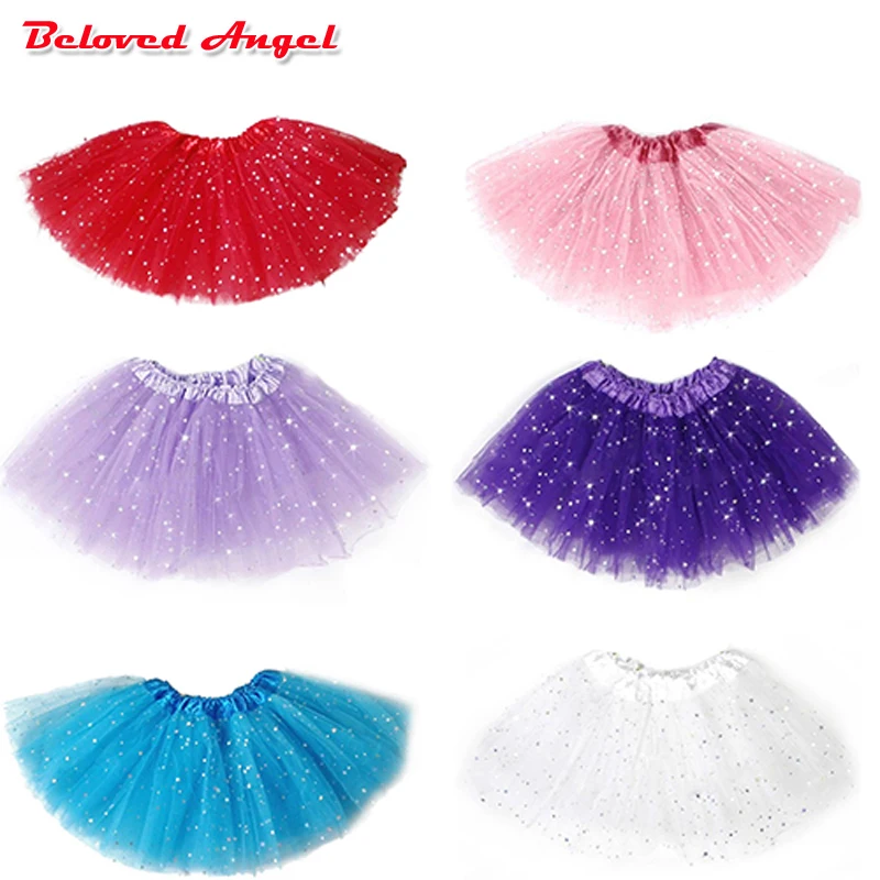 

Toddler Kids Baby Girls Clothes Tutu Skirt Outfits Children Tulle Skirt Star Print Mesh Princess Girl Ballet Dancing Party Skirt