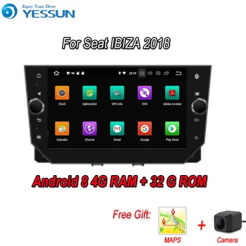YESSUN Android 8.0 4G RAM For Seat IBIZA 2018 Car Navigation GPS Multimedia Player mirror link Radio Touch Screen Autoradio
YESSUN Android 8.0 4G RAM For Seat IBIZA 2018 Car Navigation GPS Multimedia Player mirror link Radio Touch Screen Autoradio
