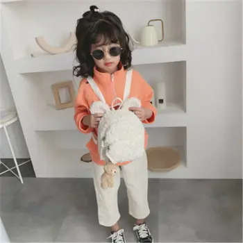 Toddler Children Backpacks Kids Girls Soft Woolen Fleece Cartoon Bear Bunny Ear Backpack Small School Bag Shoulder Bags Rucksack
Toddler Children Backpacks Kids Girls Soft Woolen Fleece Cartoon Bear Bunny Ear Backpack Small School Bag Shoulder Bags Rucksack