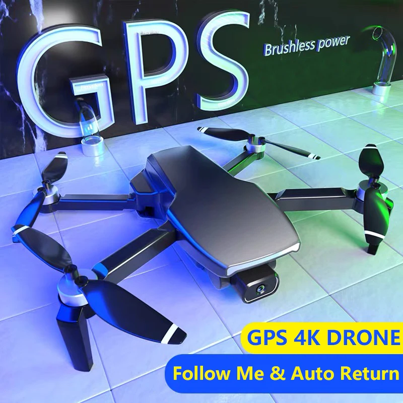 MKTOYS Profesional GPS Drone Quadrocopter with 4K HD Wide-Angle Camera Follow Me Drones Helicopter Toys Dron Gift VS SG108 EX5
MKTOYS Profesional GPS Drone Quadrocopter with 4K HD Wide-Angle Camera Follow Me Drones Helicopter Toys Dron Gift VS SG108 EX5