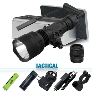 Lantern LED Tactical Flashlight CREE XM L2 LED Torch 1 Mode Spotlight Hunting Rechargeable Waterproof T6 18650 Battery 5000LM
Lantern LED Tactical Flashlight CREE XM L2 LED Torch 1 Mode Spotlight Hunting Rechargeable Waterproof T6 18650 Battery 5000LM