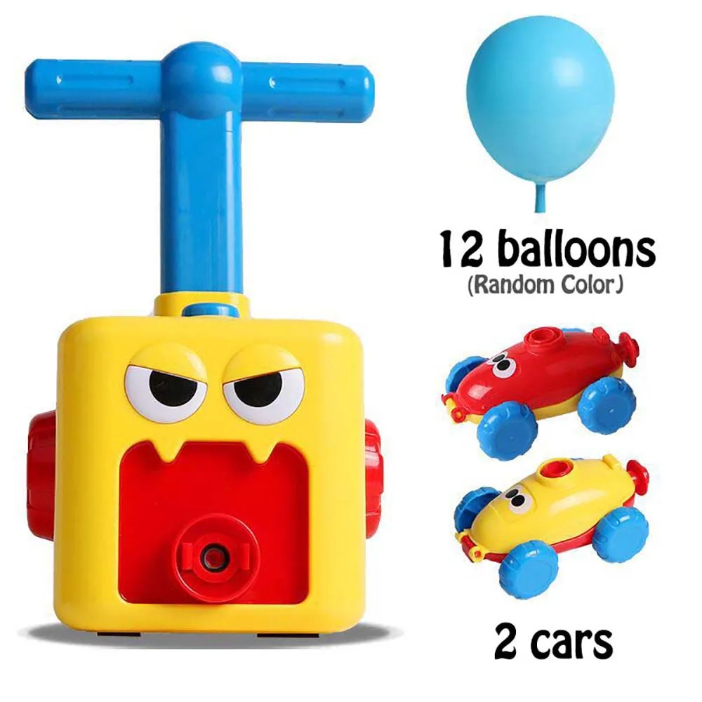 HISTOYE Educational Science Experiment and Puzzle Inertial Balloon Toy Inertial Power Balloon Car Toys for Children
HISTOYE Educational Science Experiment and Puzzle Inertial Balloon Toy Inertial Power Balloon Car Toys for Children