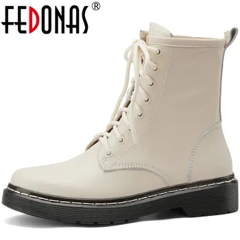 FEDONAS Fashion Winter Shoes Woman Heels Thick Botton Round Toe Ankle Boots For Women Genuine Leather Party Motorcycle Boots
FEDONAS Fashion Winter Shoes Woman Heels Thick Botton Round Toe Ankle Boots For Women Genuine Leather Party Motorcycle Boots