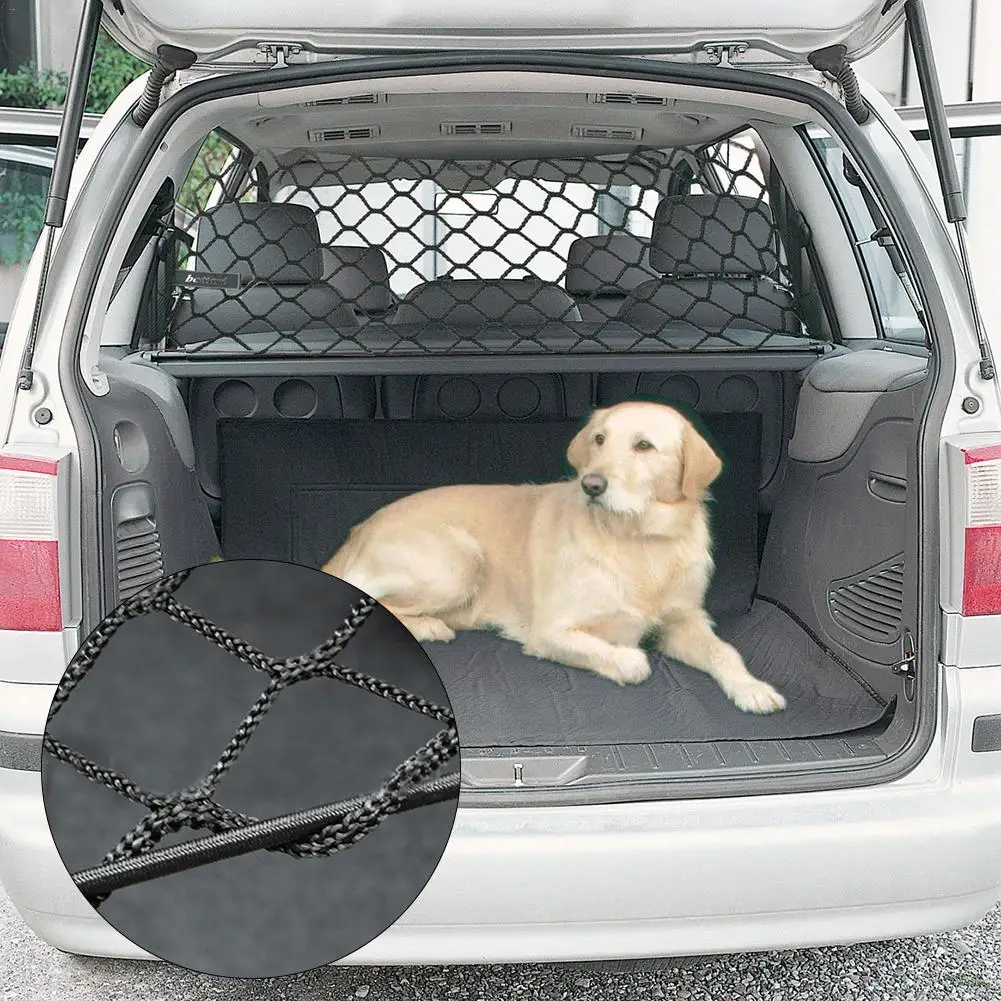 90x30cm Dog Barrier for Car Dog Protection Net Car Isolation Pet Barrier Net Back Trunk Safety Pet Net Vehicle Safety Mesh
90x30cm Dog Barrier for Car Dog Protection Net Car Isolation Pet Barrier Net Back Trunk Safety Pet Net Vehicle Safety Mesh