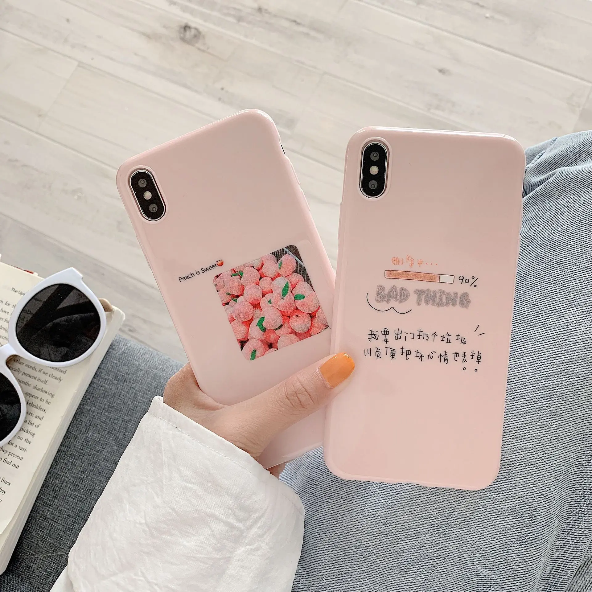 Ins Wind Peach Mobile Phone Drop-Resistant Protective Case Case for iPhone X Case for iPhone 7 Case
Ins Wind Peach Mobile Phone Drop-Resistant Protective Case Case for iPhone X Case for iPhone 7 Case