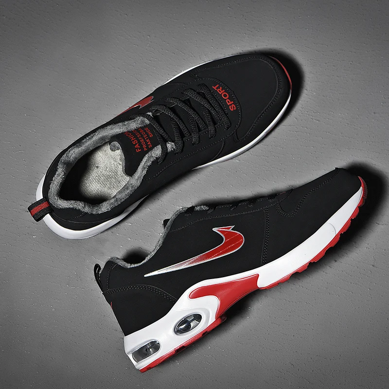 Sports shoes men winter plus velvet warm air force No. 1 Korean air cushion running shoes men leather waterproof shoes men
Sports shoes men winter plus velvet warm air force No. 1 Korean air cushion running shoes men leather waterproof shoes men