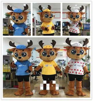 Deer Mascot Costume Suits Cosplay Party Game Dress Outfits Promotion Carnival Halloween Xmas Easter Adults Fursuit 2019
Deer Mascot Costume Suits Cosplay Party Game Dress Outfits Promotion Carnival Halloween Xmas Easter Adults Fursuit 2019