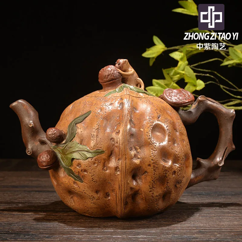 In Purple Yixing Imitate Old Kettle Old Dark-red Enameled Pottery Teapot Taiwan Backflow One Factory The Cultural Revolution
In Purple Yixing Imitate Old Kettle Old Dark-red Enameled Pottery Teapot Taiwan Backflow One Factory The Cultural Revolution