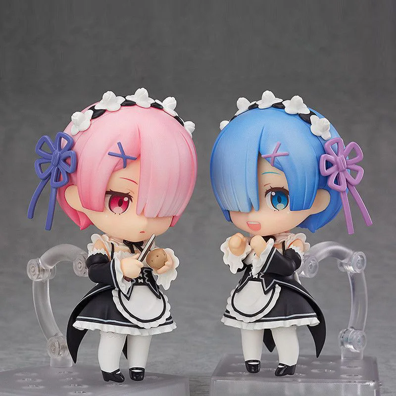 10cm Re:Life a Different World from Zero RAM 732 ver.and REM 663 ver.Japanese anime figure model toys collection doll toy
10cm Re:Life a Different World from Zero RAM 732 ver.and REM 663 ver.Japanese anime figure model toys collection doll toy