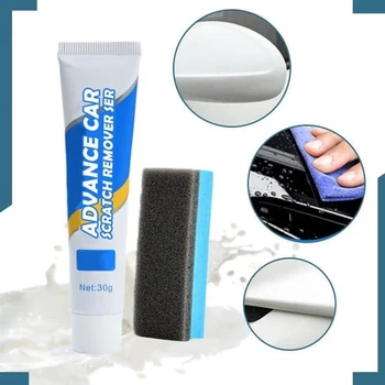 30ml Advanced Auto Car Scratch Remover Car Scratch Repair Agent Repair Wax Car Polishing Wax With Sponge Paint Care Maintenance
30ml Advanced Auto Car Scratch Remover Car Scratch Repair Agent Repair Wax Car Polishing Wax With Sponge Paint Care Maintenance
