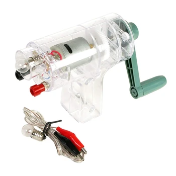 Hand Held Dc Generator, Dc Crank Generator with Two (2) Sets Of Replacement Gears
Hand Held Dc Generator, Dc Crank Generator with Two (2) Sets Of Replacement Gears