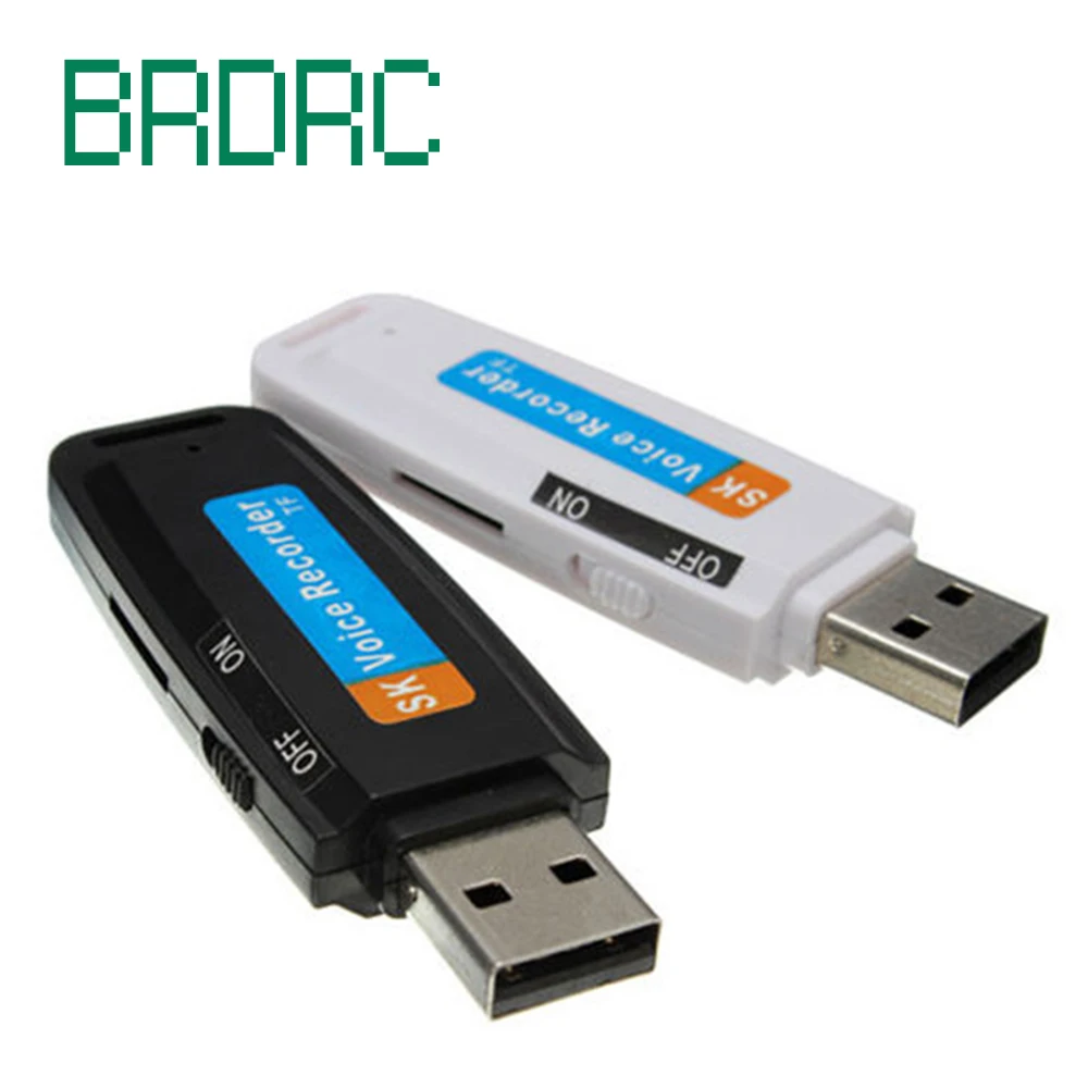 USB 2.0 Digital Audio Voice Recorder Dictaphone Flash Drive U-Disk Converter U Disk Shaped Recording Pen Adapter Support TF |