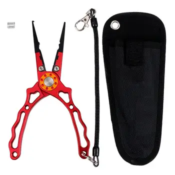 Stainless Steel Fishing Pliers Clamp Split Ring Tungsten Steel Blade Line Cutter Multifunction Fishing Tackle Tool Pesca
Stainless Steel Fishing Pliers Clamp Split Ring Tungsten Steel Blade Line Cutter Multifunction Fishing Tackle Tool Pesca