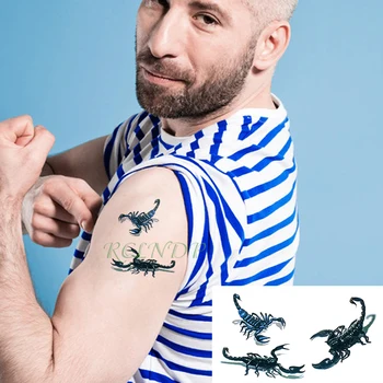 Waterproof Temporary Tattoo Sticker 3D Scary awful Scorpion Fake Tatto Flash Tatoo Tatouage Wrist Foot Hand For Men Girl Women
Waterproof Temporary Tattoo Sticker 3D Scary awful Scorpion Fake Tatto Flash Tatoo Tatouage Wrist Foot Hand For Men Girl Women