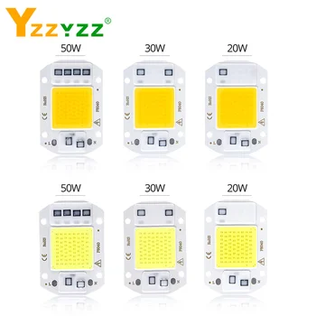 Smart IC No Need Driver COB LED Chip 50W 30W 20W High Brightness LED COB Bead 220V 110V LED Light Beads DIY Floodlight Spotlight
Smart IC No Need Driver COB LED Chip 50W 30W 20W High Brightness LED COB Bead 220V 110V LED Light Beads DIY Floodlight Spotlight