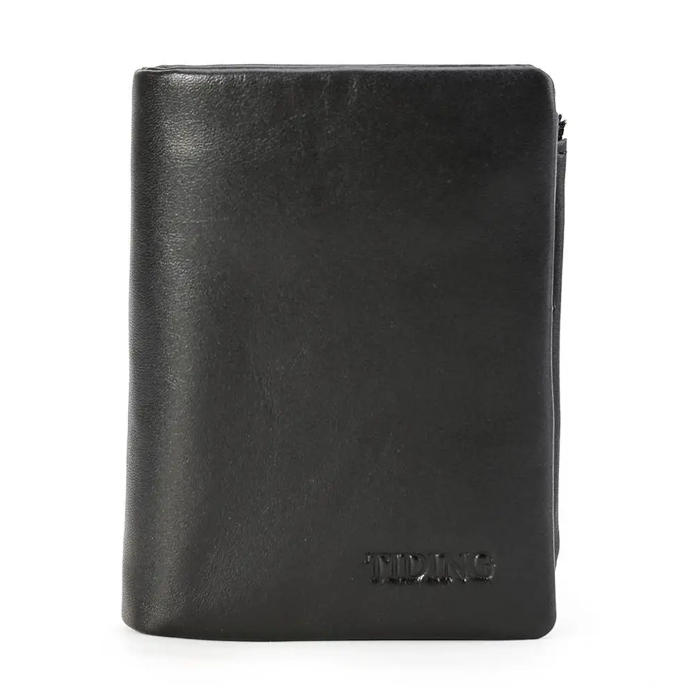 Tiding Genuine Leather Men's Wallet with Coin Bag Zipper Small Money Clip Wallet New Design Dollar Slim Purse Money Purses 4210
Tiding Genuine Leather Men's Wallet with Coin Bag Zipper Small Money Clip Wallet New Design Dollar Slim Purse Money Purses 4210