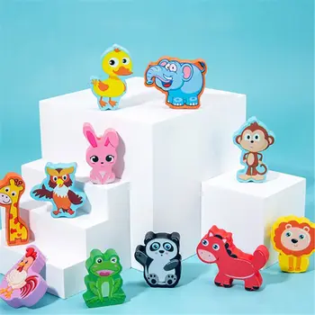 Montessori Wood Blocks Puzzle Board Set for Toddler Preschool Kids, Learning & Educational Toys for Number Counting
Montessori Wood Blocks Puzzle Board Set for Toddler Preschool Kids, Learning & Educational Toys for Number Counting