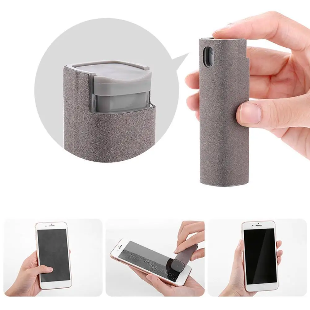1PC 2 In 1 Phone Screen Cleaner Spray Computer Mobile Cloth Removal Set Tool Phone Screen Cleaning Artifact Dust Microfiber F8P1
1PC 2 In 1 Phone Screen Cleaner Spray Computer Mobile Cloth Removal Set Tool Phone Screen Cleaning Artifact Dust Microfiber F8P1