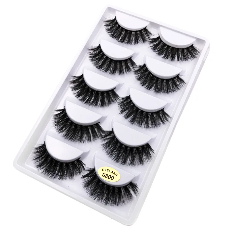 Makeup 3d eyelashes 5 pairs of natural thick mink false eyelashes wholesale eyelash extension high quality false eyelashes
Makeup 3d eyelashes 5 pairs of natural thick mink false eyelashes wholesale eyelash extension high quality false eyelashes