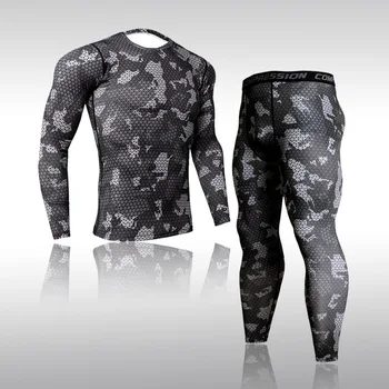 Compression Men's Thermal Underwear Sets Running Quick Dry Sport Suits Basketball Tights Clothes Gym Fitness Jogging Underwear 
Compression Men's Thermal Underwear Sets Running Quick Dry Sport Suits Basketball Tights Clothes Gym Fitness Jogging Underwear