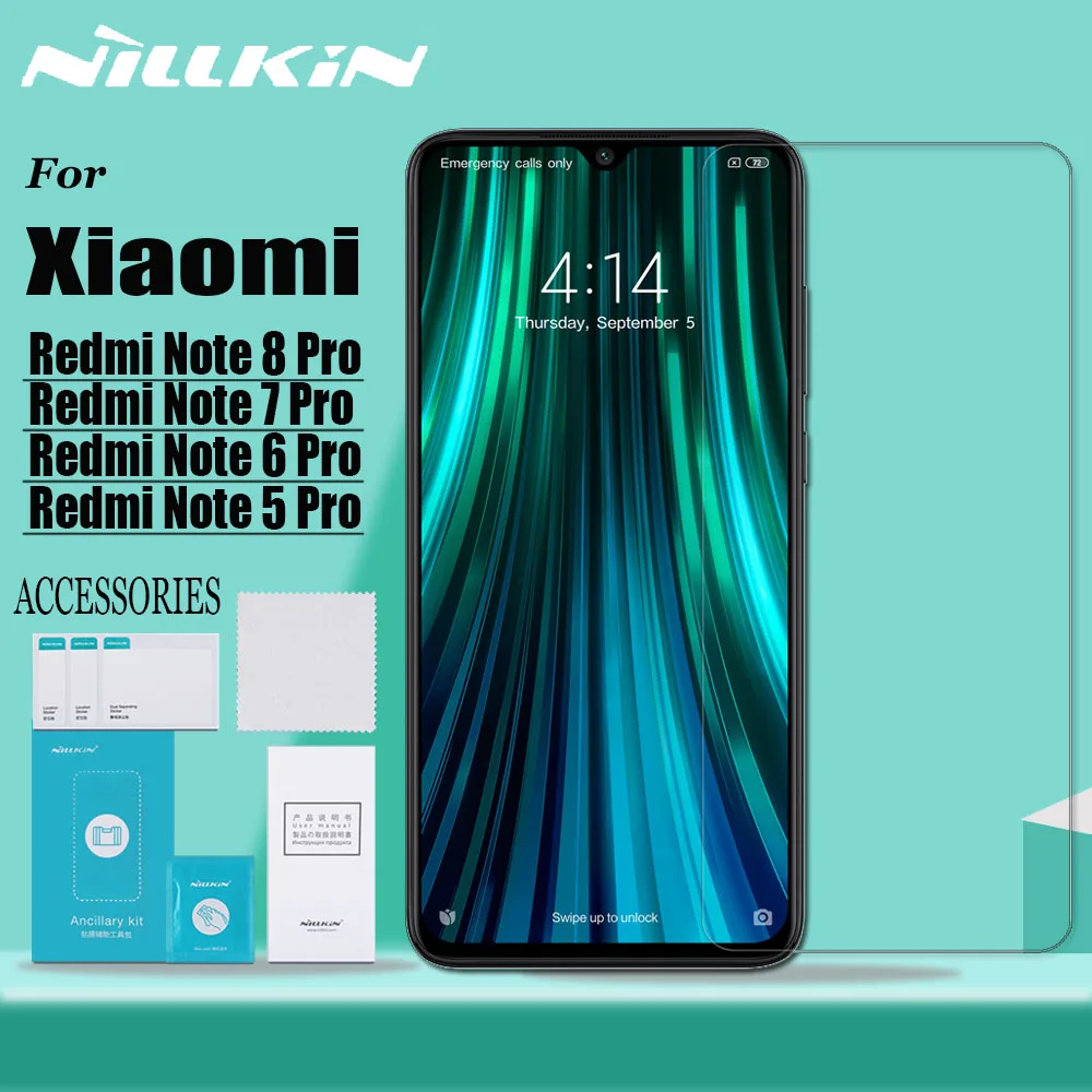 

Redmi Note 8/7/6/5 Pro Tempered Glass Screen Protector Nillkin 9H Hard Safety Glass for Xiaomi Redmi Note8 Note7 Note6 Note5 Pro