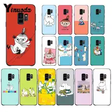 Yinuoda милый мультфильм Moomin Pikku myy клиент высокого качества чехол для телефона samsung GALAXY S9 plus S3 S6 7 8 9 S10 E S9 чехол(China)