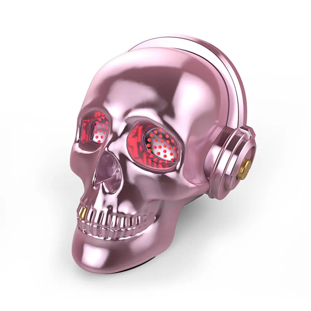 Skull Shaped Speaker Stereo Bass Music Mini Portable Audio Punk Halloween Gifts Outdoor Mobile Phone Computer
Skull Shaped Speaker Stereo Bass Music Mini Portable Audio Punk Halloween Gifts Outdoor Mobile Phone Computer