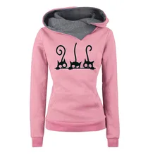 Hoodies Women Autumn Winter Fashion Cat Prined Long Sleeve Oversized Pullovers Sweatshirt Vintage Warm Hooded Tops Ropa Mujer
Hoodies Women Autumn Winter Fashion Cat Prined Long Sleeve Oversized Pullovers Sweatshirt Vintage Warm Hooded Tops Ropa Mujer
