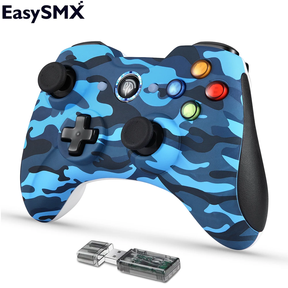 EasySMX KC-8236 Wireless Gamepad Controller For PC Win 10 Android TV Box Joystick For Android Phone PC Rechargeable Gamepad
EasySMX KC-8236 Wireless Gamepad Controller For PC Win 10 Android TV Box Joystick For Android Phone PC Rechargeable Gamepad