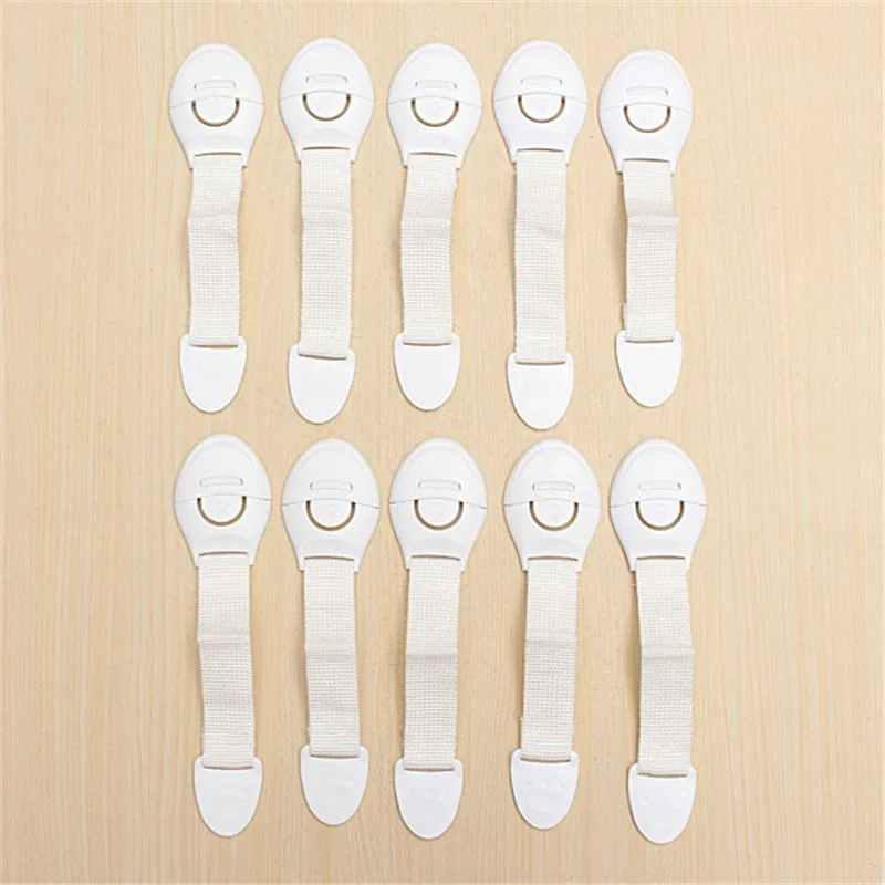 10Pcs/Lot Safety Plastic Kids Protection Cabinet Lock Door Drawers Refrigerator Toilet Blockers Baby Care Safety Locks Straps
10Pcs/Lot Safety Plastic Kids Protection Cabinet Lock Door Drawers Refrigerator Toilet Blockers Baby Care Safety Locks Straps