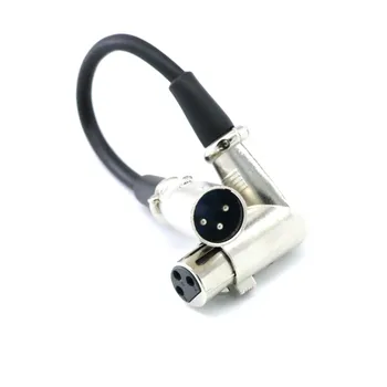 XLR Right Angle 90 Degree Female to Straight Male Cable Mic 6.15
XLR Right Angle 90 Degree Female to Straight Male Cable Mic 6.15