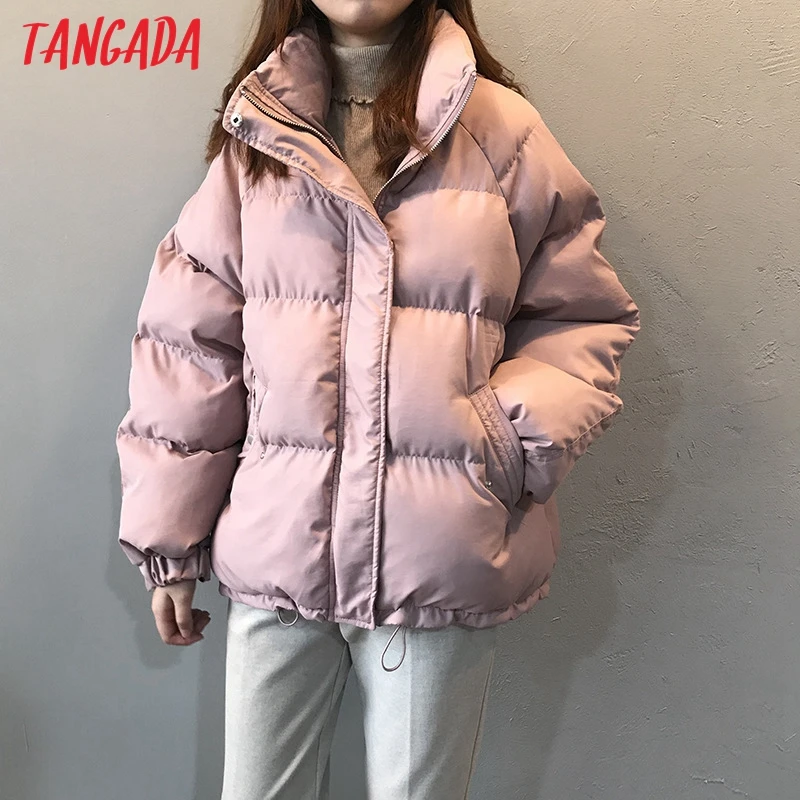 Tangada Women Solid Pink Thick Oversize Parkas 2020 Winter Female Zipper Pocket Warm Loose Coat Overcoat ASF67
Tangada Women Solid Pink Thick Oversize Parkas 2020 Winter Female Zipper Pocket Warm Loose Coat Overcoat ASF67