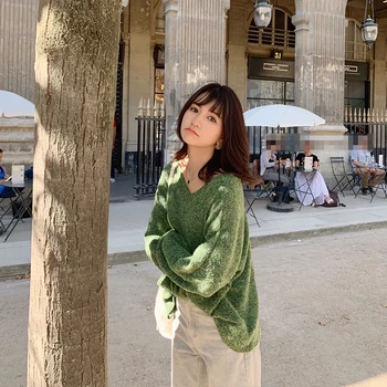 MISHOW 2019 Autumn Winter Solid Round Neck Knit Sweater Women Causal Long Sleeve Loose Pullover Tops MX19C5449
MISHOW 2019 Autumn Winter Solid Round Neck Knit Sweater Women Causal Long Sleeve Loose Pullover Tops MX19C5449