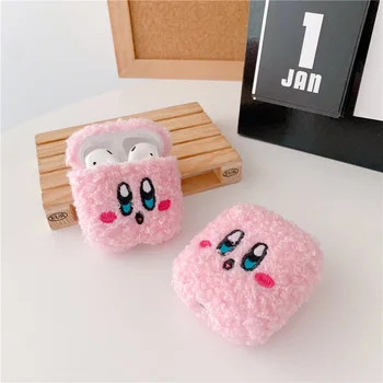 For AirPod 1 2 Case 3D Pink Kirby Cartoon Soft Plush Earphone Cases For Apple Airpods Case Cute Cover Funda
For AirPod 1 2 Case 3D Pink Kirby Cartoon Soft Plush Earphone Cases For Apple Airpods Case Cute Cover Funda