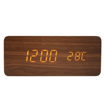LED Wooden Alarm Clock Watch Table Touch Control Digital Wood Despertador Electronic Desktop USB Powered Clock Table Decoraction
LED Wooden Alarm Clock Watch Table Touch Control Digital Wood Despertador Electronic Desktop USB Powered Clock Table Decoraction