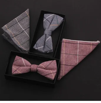 2020 New Fashion Designer Men's Bow Ties Wedding Double Fabric Plaid Pink Gray Bow Tie Banquet Host Butterfly Tie with Gift Box
2020 New Fashion Designer Men's Bow Ties Wedding Double Fabric Plaid Pink Gray Bow Tie Banquet Host Butterfly Tie with Gift Box