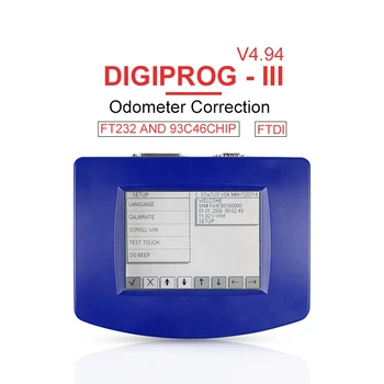 full set Odometer adjust programmer DIGIPROG III Mileage Change Tool DigiProg 3 V4.94 Odometer Correction
full set Odometer adjust programmer DIGIPROG III Mileage Change Tool DigiProg 3 V4.94 Odometer Correction