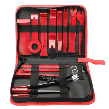 19pcs Car Trims Remover Tools Set Hand Tool Pry Bar Panel Door Interior Clip Kit Fine Crowbar Accessories
19pcs Car Trims Remover Tools Set Hand Tool Pry Bar Panel Door Interior Clip Kit Fine Crowbar Accessories