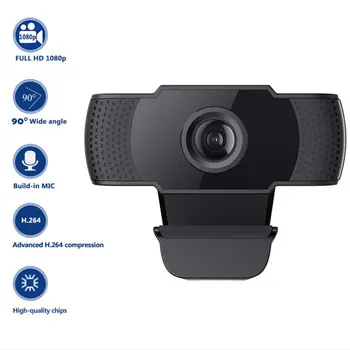 USB Computer Webcam Full HD 1080P Webcam Camera Digital Web Cam With Micphone For Laptop Desktop PC Tablet Rotatable Camera
USB Computer Webcam Full HD 1080P Webcam Camera Digital Web Cam With Micphone For Laptop Desktop PC Tablet Rotatable Camera