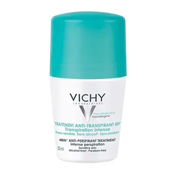 Vichy - Desodorante anti transpirante 48h, 50 ml 
Vichy - Desodorante anti transpirante 48h, 50 ml