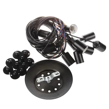 10 Lights Creative Fairy Vintage Lamp Shade Multiple Adjustable DIY Ceiling Spider Pendent Lighting Chandelier (10 lights
10 Lights Creative Fairy Vintage Lamp Shade Multiple Adjustable DIY Ceiling Spider Pendent Lighting Chandelier (10 lights