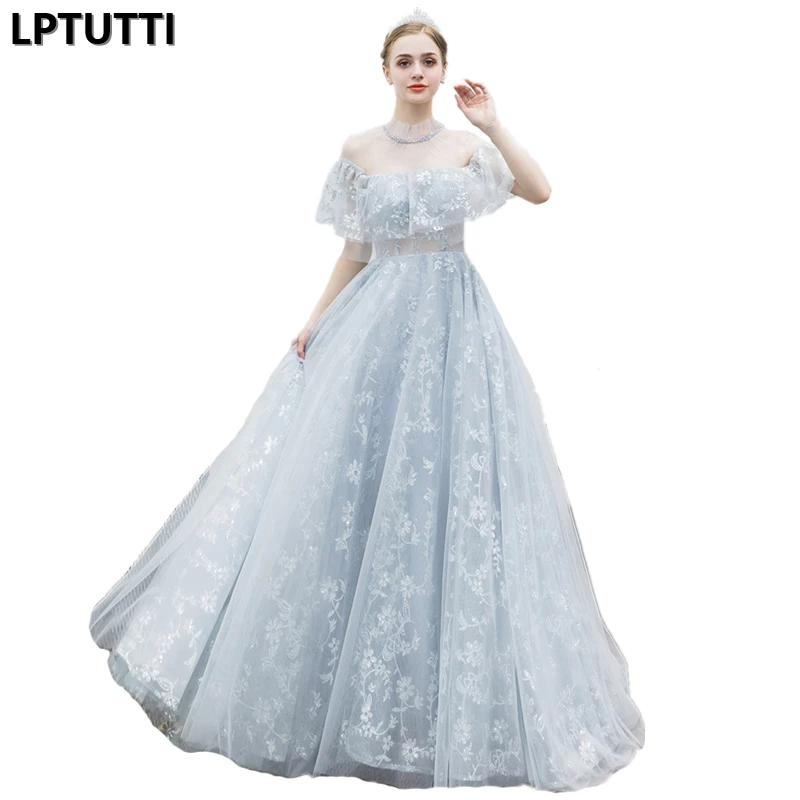LPTUTTI Sequin Embroidery New For Women Elegant Date Ceremony Party Prom Gown Formal Gala Events Luxury Long Evening Dress
LPTUTTI Sequin Embroidery New For Women Elegant Date Ceremony Party Prom Gown Formal Gala Events Luxury Long Evening Dress